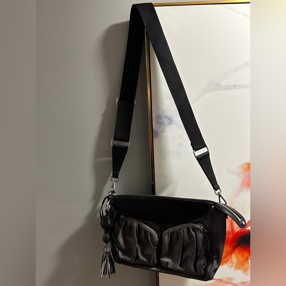 Stylish Black and Gray Women's Bag